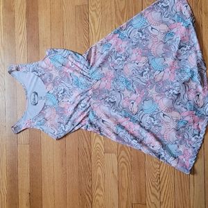Womens disney little mermaid dress